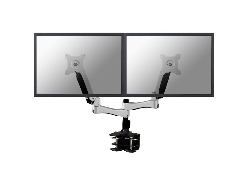 Neomounts FPMA-D980D Doppelmonitorhalterung mit Tischklemme, silber Neomounts FPMA-D980D Doppelmonitorhalterung mit Tischklemme, silber von Neomounts