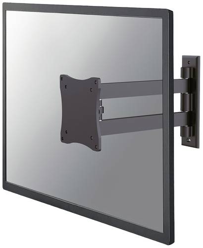Neomounts FPMA-W820BLACK 1fach Monitor-Wandhalterung 25,4cm (10 ) - 68,6cm (27 ) Schwarz Neigbar, von Neomounts