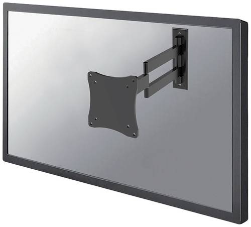 Neomounts FPMA-W830BLACK 1fach Monitor-Wandhalterung 25,4cm (10 ) - 68,6cm (27 ) Schwarz Neigbar, von Neomounts