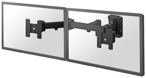 Neomounts FPMA-W960D 1fach Monitor-Wandhalterung 25,4cm (10 ) - 68,6cm (27 ) Schwarz Neigbar, Sch von Neomounts