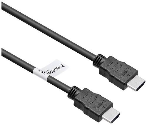Neomounts HDMI Anschlusskabel HDMI-A Stecker 7.50m Schwarz HDMI25MM HDMI-Kabel von Neomounts
