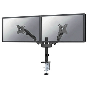 Neomounts Monitor-Halterung DS70-750BL2 schwarz für 2 Monitore, Tischklemme, Tischbohrung von Neomounts