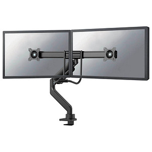 Neomounts Monitor-Halterung DS75-450BL2 schwarz für 2 Monitore, Tischklemme von Neomounts