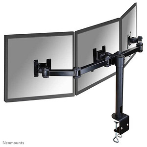 Neomounts Monitor-Halterung FPMA-D960D3 schwarz für 3 Monitore, Tischklemme von Neomounts