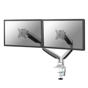 Neomounts Monitor-Halterung NM-D750DSILVER silber für 2 Monitore, Tischklemme, Tischbohrung von Neomounts