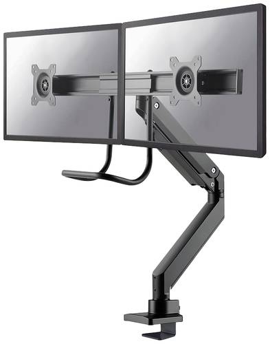 Neomounts NM-D775DXBLACK 2fach Monitor-Tischhalterung 43,2cm (17 ) - 61cm (24 ) Schwenkbar, Rotie von Neomounts