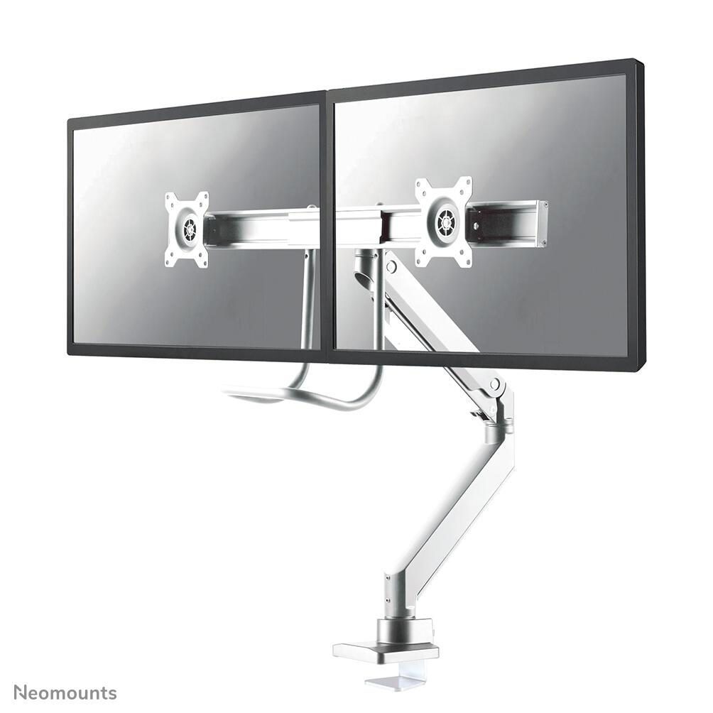 Neomounts NM-D775DXWHITE Monitor Tischhalterung von Neomounts