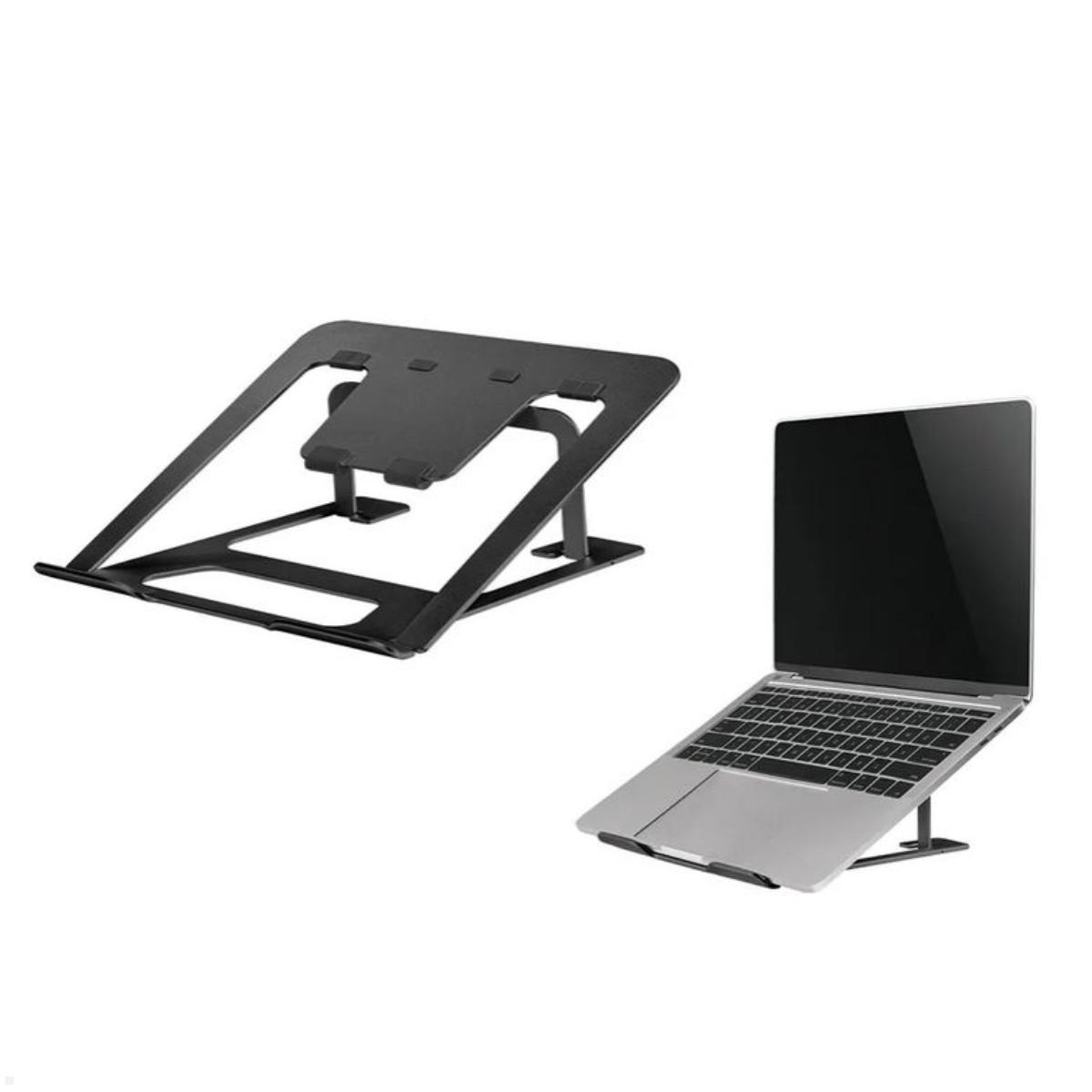 Neomounts NSLS085BLACK Laptopst?nder bis 17 Zoll, h?henverstellbar, schwarz von Neomounts