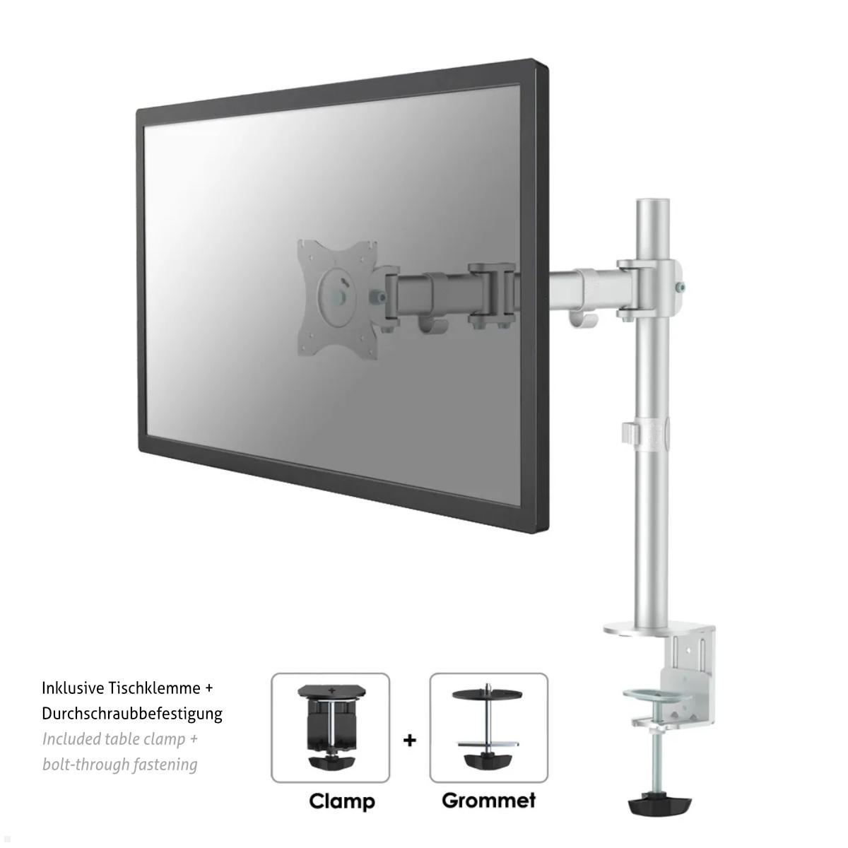 Neomounts Select NM-D135 Monitor Tischhalterung schwenkbar 10-30Zoll, silber von Neomounts