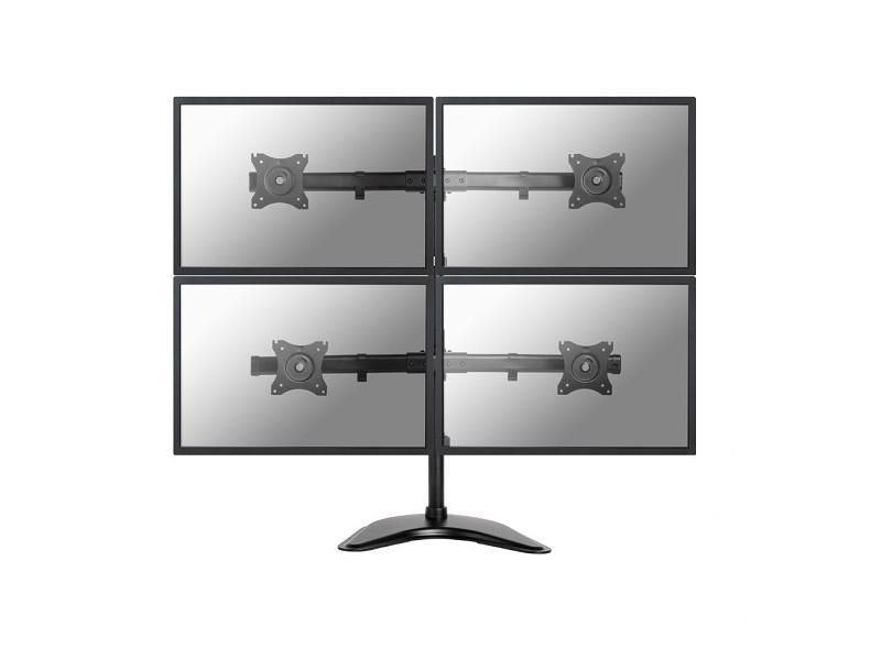 Neomounts Select NM-D335D4BLACK Bildschirm Standfu? f?r 4 Monitore bis 27 Zoll, ... von Neomounts