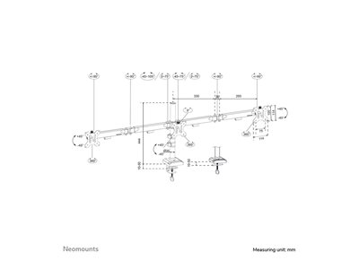 Neomounts TIS 10-32 3TFT 4Gelenk schwarz Max.6KG Neomounts TIS 10-32 3TFT 4Gelenk schwarz Max.6KG von Neomounts