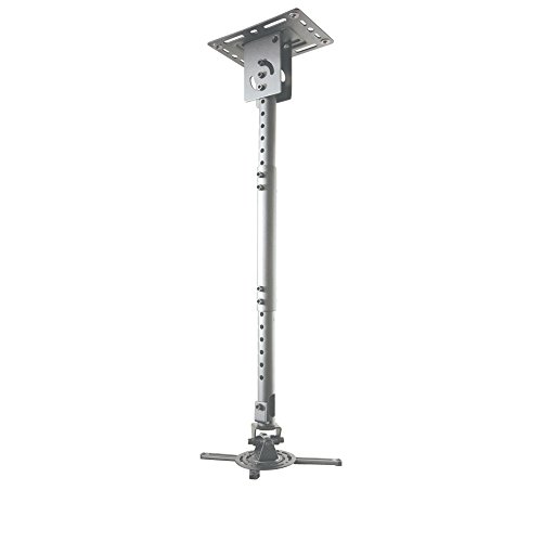 Neomounts by Newstar BEAMER-C100 Universal Deckenhalterung für Projektor (Länge 29 cm bis 81 cm) Silber von New Star