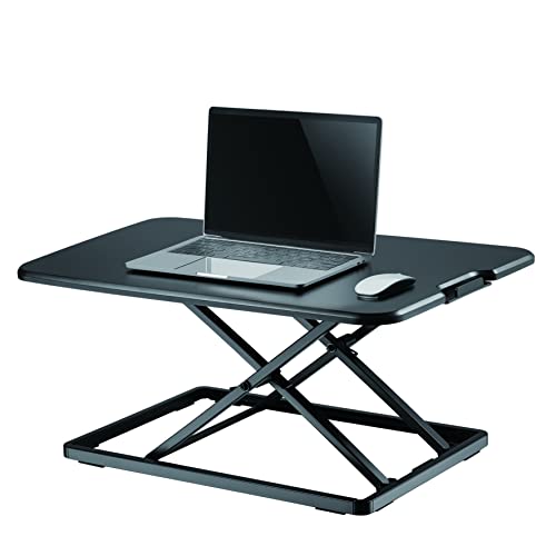 Neomounts by Newstar Sit-Stand-Workstation ultraflach Schwarz NS-WS050BLACK Einheitsgröße von Neomounts