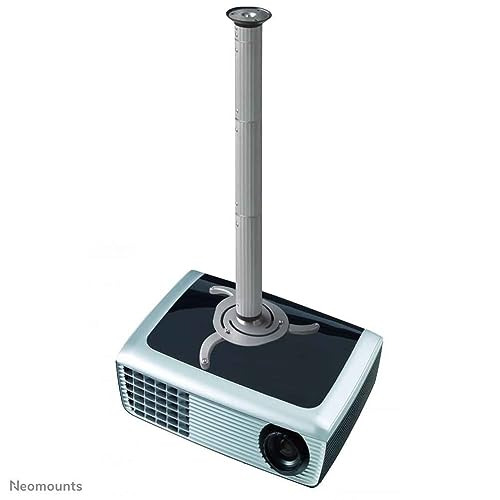 NewStar BEAMER-C200 Deckenhalterung (Höhe 8 cm bis 98 cm) für Projektor silber von Neomounts