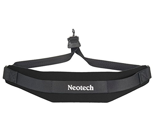 Neotech, Saxophongurt, weich Extra lang - Metallhaken schwarz von Neotech