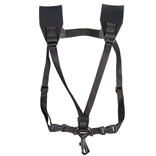 Neotech Saxophongurt Soft Harness Schwarz, Länge 33-44,4cm von Neotech