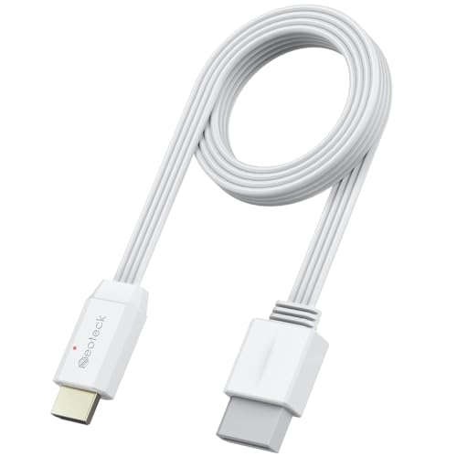 Neoteck Wii zu HDMI Konverter 1080P mit 1,5M HDMI Kabel HDMI Konverter für Wii, Wii U, HDTV, Monitor, Plug & Play Unterstützt alle Wii-Anzeigemodi 720P - Weiβ Neoteck Wii zu HDMI Konverter 1080P mit 1,5M HDMI Kabel HDMI Konverter für Wii, Wii U, HDTV, Monitor, Plug & Play Unterstützt alle Wii-Anzeigemodi 720P - Weiβ von Neoteck
