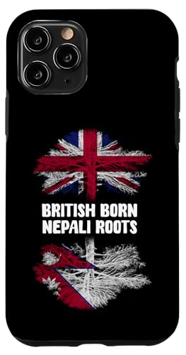 Britisch geborene nepalesische Wurzeln UK nepalesische Vorfahren Design Hülle für iPhone 11 Pro Britisch geborene nepalesische Wurzeln UK nepalesische Vorfahren Design Hülle für iPhone 11 Pro von Nepal Flag Designs Proud Nepalese Heritage