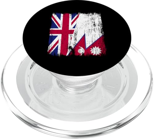 Britische Nepal-Flagge, britische Nepali-Wurzeln PopSockets PopGrip für MagSafe Britische Nepal-Flagge, britische Nepali-Wurzeln PopSockets PopGrip für MagSafe von Nepal Flag Designs Proud Nepalese Heritage