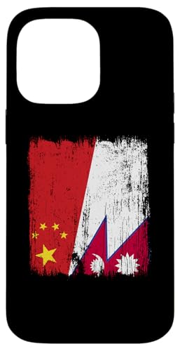 China Nepal Halbflagge Chinesische nepalische Wurzeln Hülle für iPhone 14 Pro Max China Nepal Halbflagge Chinesische nepalische Wurzeln Hülle für iPhone 14 Pro Max von Nepal Flag Designs Proud Nepalese Heritage