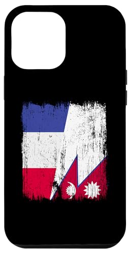 Frankreich Nepal Halbflagge Französisch Nepali Wurzeln Hülle für iPhone 12 Pro Max Frankreich Nepal Halbflagge Französisch Nepali Wurzeln Hülle für iPhone 12 Pro Max von Nepal Flag Designs Proud Nepalese Heritage