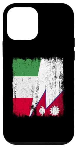 Italien Nepal halbe Flagge italienische nepalische Wurzeln Hülle für iPhone 12 mini Italien Nepal halbe Flagge italienische nepalische Wurzeln Hülle für iPhone 12 mini von Nepal Flag Designs Proud Nepalese Heritage