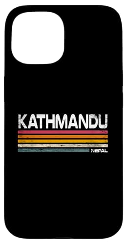 Kathmandu Nepal Retro Design Liebe nepalesische Hauptstadt Hülle für iPhone 15 Kathmandu Nepal Retro Design Liebe nepalesische Hauptstadt Hülle für iPhone 15 von Nepal Flag Designs Proud Nepalese Heritage