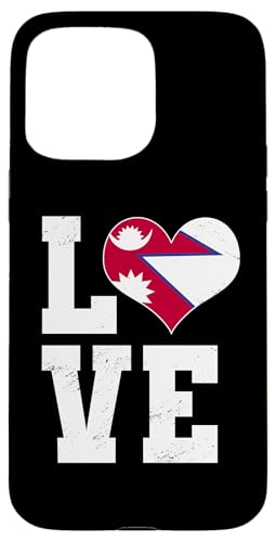 Love Nepal Herz Design Stolze nepalesische Wurzeln Hülle für iPhone 15 Pro Max Love Nepal Herz Design Stolze nepalesische Wurzeln Hülle für iPhone 15 Pro Max von Nepal Flag Designs Proud Nepalese Heritage