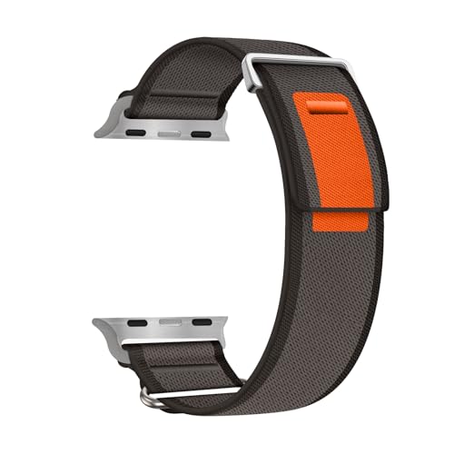 Nepfaivy Ersatzarmband Kompatibel mit Watch Armband 44mm 49mm 46mm 45mm 42mm für Damen Herren, Nylon Stoff Klett Verstellbares Sport Armband für iWatch Series 10/9/8/Ultra/SE/7/6/5/4/3/2/1, Schwarz Nepfaivy Ersatzarmband Kompatibel mit Watch Armband 44mm 49mm 46mm 45mm 42mm für Damen Herren, Nylon Stoff Klett Verstellbares Sport Armband für iWatch Series 10/9/8/Ultra/SE/7/6/5/4/3/2/1, Schwarz von Nepfaivy