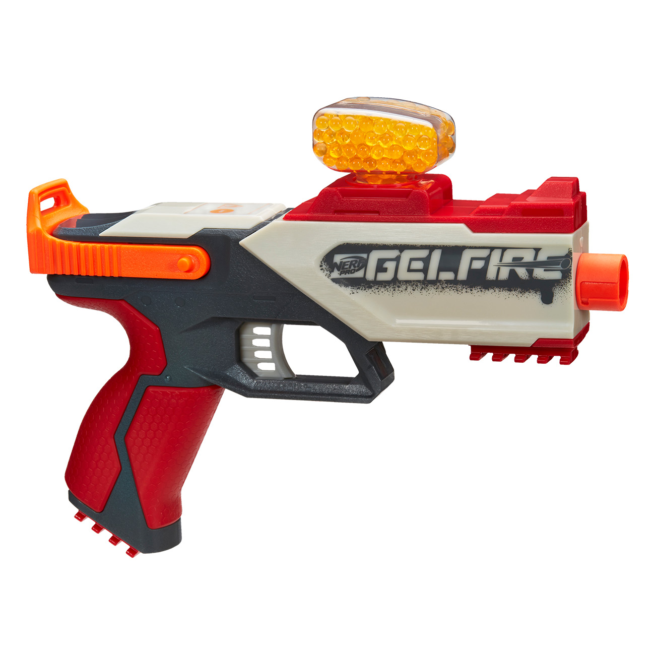 Nerf Gelfire Legion | Blaster | hydrierte Kugeln | Feuerkraftsmechanismus | Polymer-Projektile | Kapazit?t von 130 Kugeln | Ausl?ser-Sperre von Nerf
