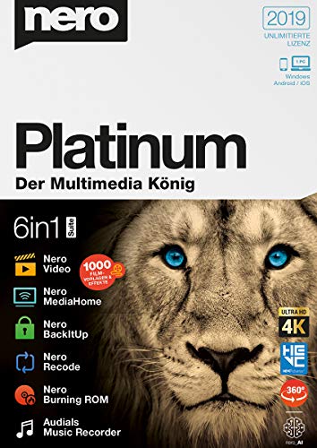 Nero 2019 | Platinum | PC | PC Aktivierungscode per Email von Nero
