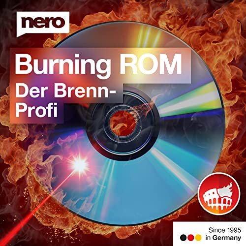 Nero Das Original | Nero Burning ROM 2024 | Brennprogramm | Brennen, Kopieren, Sichern, Rippen | CD DVD Brenner Software | Unlimitierte Lizenz | 1 PC | Windows 11 / 10 / 8 / 7 von Nero