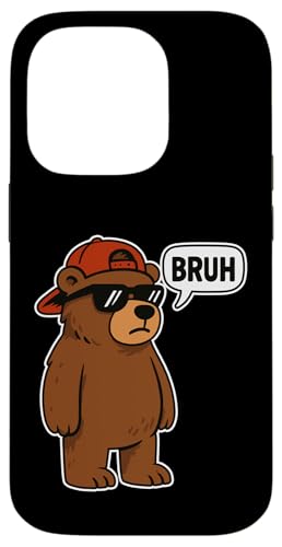 Cooler Bruh-Bär, für Herren, Damen, Kinder, Teenager, lustiger Bär Hülle für iPhone 14 Pro Cooler Bruh-Bär, für Herren, Damen, Kinder, Teenager, lustiger Bär Hülle für iPhone 14 Pro von Nerrrdy