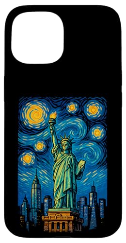 Freiheitsstatue 4. Juli Männer Frauen Kinder lustig patriotisch Hülle für iPhone 15 Freiheitsstatue 4. Juli Männer Frauen Kinder lustig patriotisch Hülle für iPhone 15 von Nerrrdy