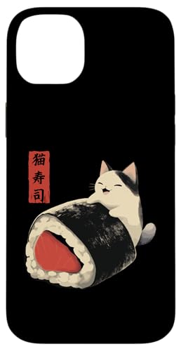Kawaii Cat Sushi Roll Japanische Männer Frauen Kinder Lustige Katze Hülle für iPhone 14 Plus Kawaii Cat Sushi Roll Japanische Männer Frauen Kinder Lustige Katze Hülle für iPhone 14 Plus von Nerrrdy