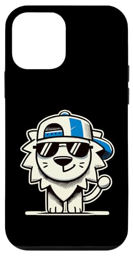 Löwe, Hipster, Herren, Damen, Kinder, Jungen, Mädchen, lustiger Löwe Hülle für iPhone 12 mini Löwe, Hipster, Herren, Damen, Kinder, Jungen, Mädchen, lustiger Löwe Hülle für iPhone 12 mini von Nerrrdy