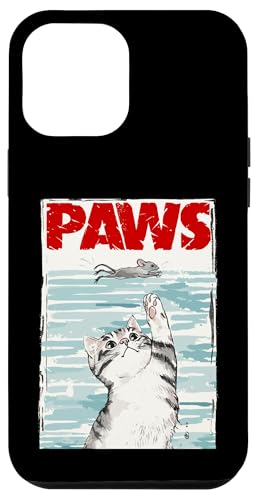 Lustige Katze mit Aufschrift „Paws Cat“, für Herren, Kinder, Damen Hülle für iPhone 12 Pro Max Lustige Katze mit Aufschrift „Paws Cat“, für Herren, Kinder, Damen Hülle für iPhone 12 Pro Max von Nerrrdy