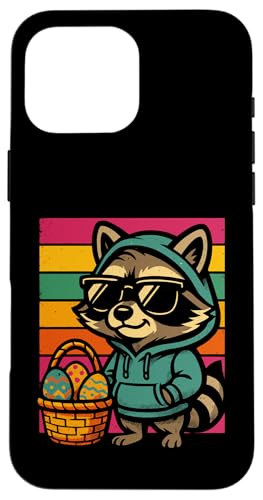 Niedlicher Oster-Waschbär Männer Frauen Kinder Jungen Mädchen Lustig Ostern Hülle für iPhone 16 Pro Max Niedlicher Oster-Waschbär Männer Frauen Kinder Jungen Mädchen Lustig Ostern Hülle für iPhone 16 Pro Max von Nerrrdy