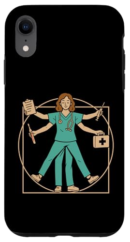 Retro Krankenschwester Geschenke Krankenschwester Woche Geschenke Männer Frauen Lustige Krankenschwester Hülle für iPhone XR Retro Krankenschwester Geschenke Krankenschwester Woche Geschenke Männer Frauen Lustige Krankenschwester Hülle für iPhone XR von Nerrrdy