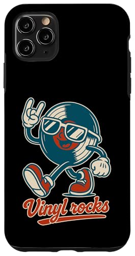 Retro Vinyl Rocks Herren Damen Kinder Lustiges Vinyl Hülle für iPhone 11 Pro Max Retro Vinyl Rocks Herren Damen Kinder Lustiges Vinyl Hülle für iPhone 11 Pro Max von Nerrrdy