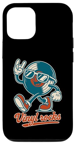 Retro Vinyl Rocks Herren Damen Kinder Lustiges Vinyl Hülle für iPhone 12/12 Pro Retro Vinyl Rocks Herren Damen Kinder Lustiges Vinyl Hülle für iPhone 12/12 Pro von Nerrrdy