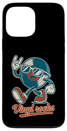 Retro Vinyl Rocks Herren Damen Kinder Lustiges Vinyl Hülle für iPhone 13 Pro Max Retro Vinyl Rocks Herren Damen Kinder Lustiges Vinyl Hülle für iPhone 13 Pro Max von Nerrrdy