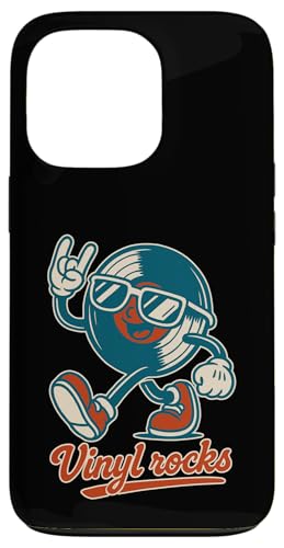 Retro Vinyl Rocks Herren Damen Kinder Lustiges Vinyl Hülle für iPhone 13 Pro Retro Vinyl Rocks Herren Damen Kinder Lustiges Vinyl Hülle für iPhone 13 Pro von Nerrrdy