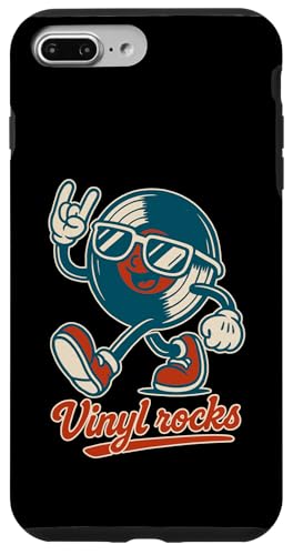 Retro Vinyl Rocks Herren Damen Kinder Lustiges Vinyl Hülle für iPhone 7 Plus/8 Plus Retro Vinyl Rocks Herren Damen Kinder Lustiges Vinyl Hülle für iPhone 7 Plus/8 Plus von Nerrrdy