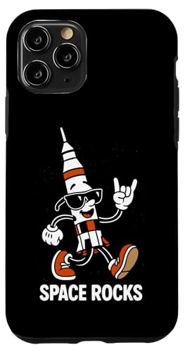 Space Rocks Cool Rocket im Retro-Look für Herren, Damen und Kinder, lustiger Weltraum Hülle für iPhone 11 Pro Space Rocks Cool Rocket im Retro-Look für Herren, Damen und Kinder, lustiger Weltraum Hülle für iPhone 11 Pro von Nerrrdy