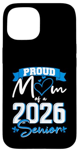 Stolze Mama Klasse von 2026 Abschlussfeier Lustige Senior-Mama Hülle für iPhone 15 Stolze Mama Klasse von 2026 Abschlussfeier Lustige Senior-Mama Hülle für iPhone 15 von Nerrrdy