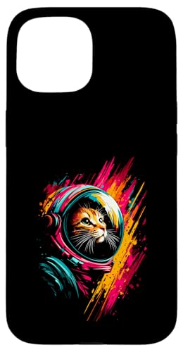 Weltraum Astronaut Katze Geschenke Weltraum Katze Hülle für iPhone 15 Weltraum Astronaut Katze Geschenke Weltraum Katze Hülle für iPhone 15 von Nerrrdy