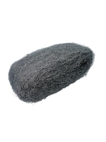 Nespoli Stahlwolle zum Schleifen, 00, feine Körnung, 200 g, Zwischen Schicht und Lackschicht, zum Polieren von Oberflächen oder Entfernen von Lackresten von Nespoli