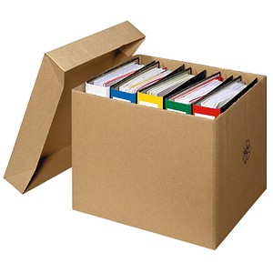 20 Nestler Kartons mit abnehmbarem Deckel 43,8 x 38,5 x 33,6 cm von Nestler