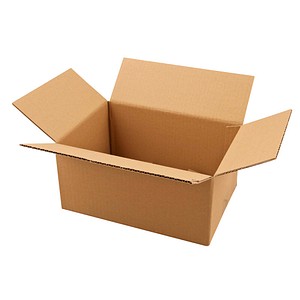 20 Nestler Wellpapp-Faltkartons 1-wellig braun 31,5 x 22,5 x 15,7 cm Außenmaß von Nestler
